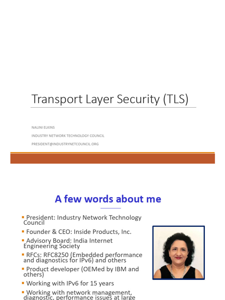 Understanding Transport Layer Security (TLS) | PDF | Transport Layer ...