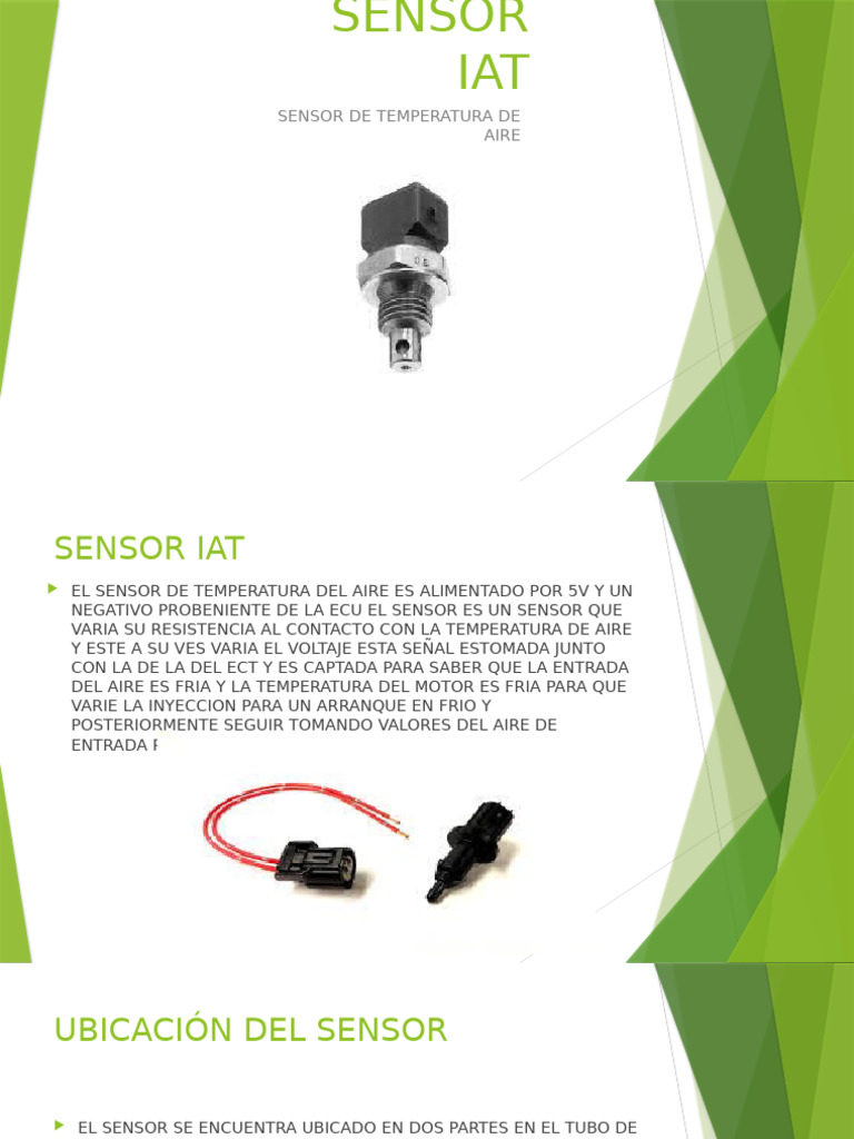 Sensor IAT: Función y Problemas Comunes | PDF
