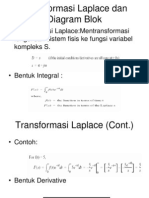 Transformasi Laplace Dan Diagram Blok