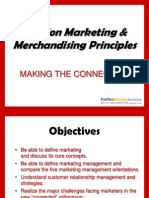 Fashion Marketing & Merchandising Principles: Making The Connection