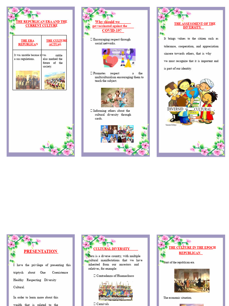 Cultural Diversity Triptych | PDF | Liberal Arts Education | Social ...