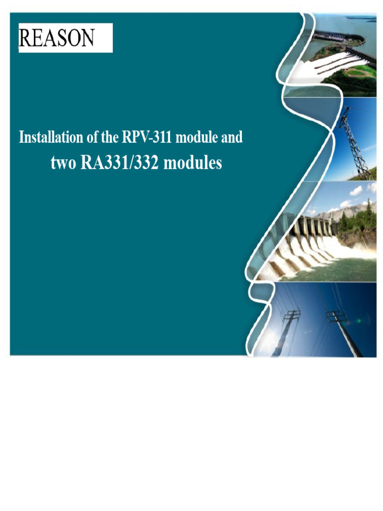 RPV-311 & RA331/332 Module Installation Guide | PDF | Alternating ...