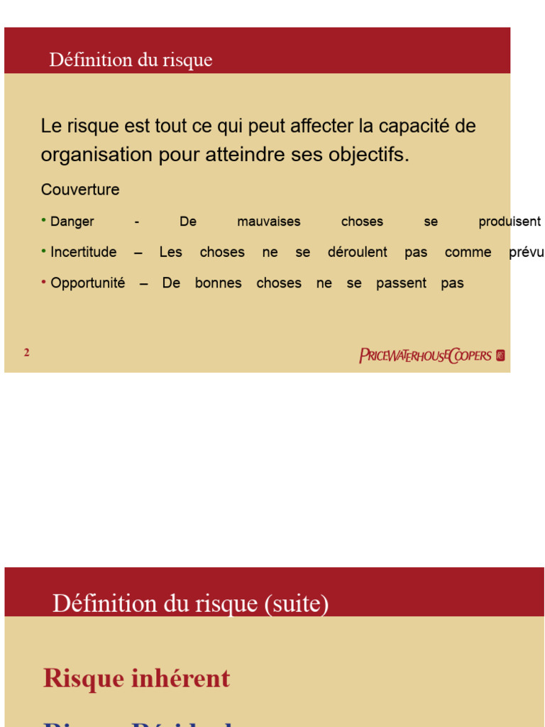 Comprendre et Évaluer le Risque | PDF | Risque | Gestion des risques