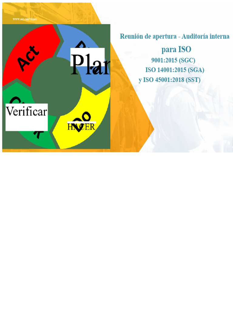 Auditoría Interna ISO 9001, 14001 y 45001 | PDF | Auditoría ...
