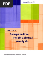 Download Toward a Comparative Institutional Analysis by btkazemi SN96954398 doc pdf