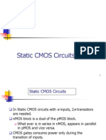 Static CMOS Circuit Design