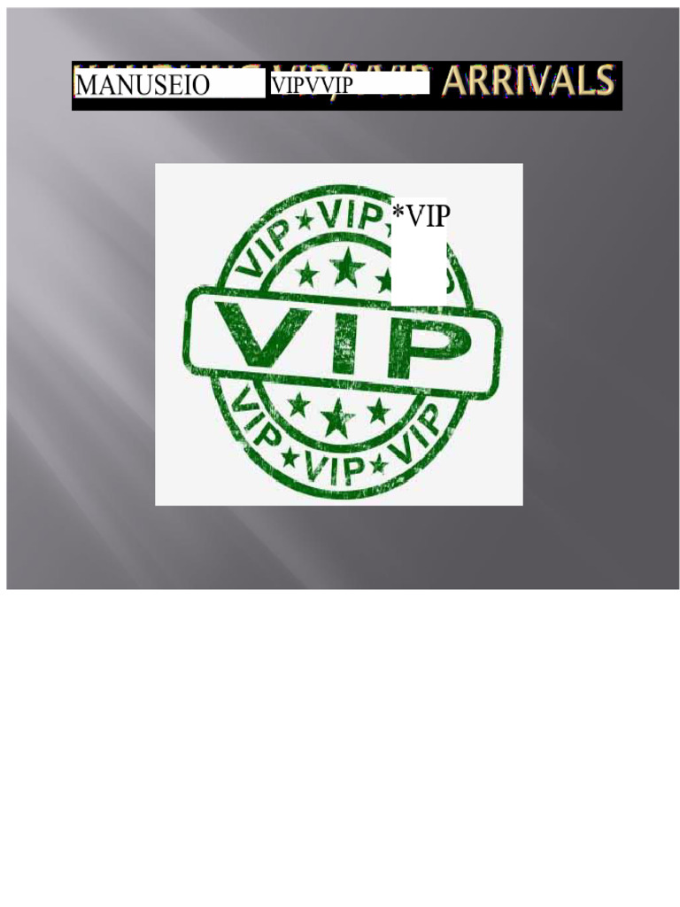 Procedimentos para Hóspedes VIP/VVIP em Hotéis | PDF