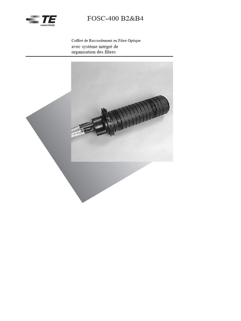 Installation du Coffret FOSC-400 B2&B4 | PDF