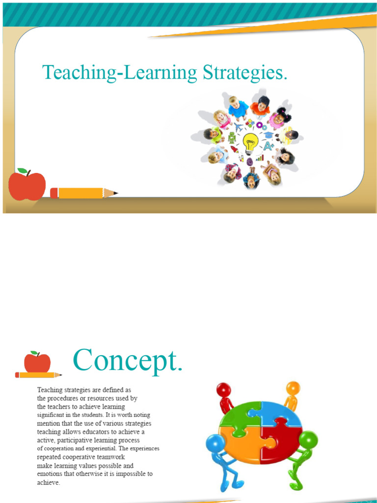 Effective Teaching-Learning Strategies | PDF | Learning | Project Based ...