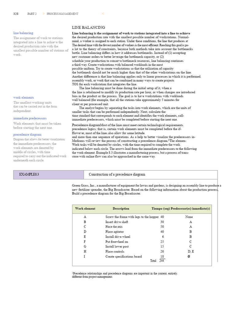 Reading Line Balance KRAJEWSKY | PDF | Applied Mathematics