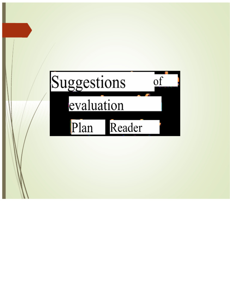 Creative Evaluation Methods for Learning | PDF
