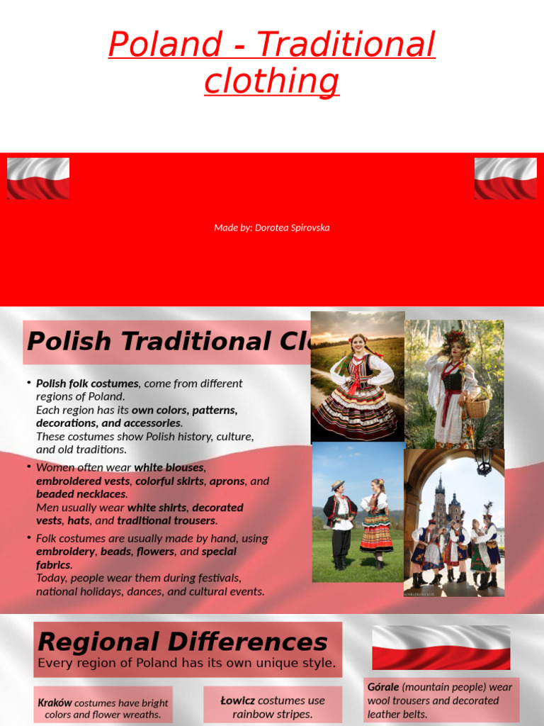 Poland Traditional Costumes - 4e1b6969 35f5 4ee3 8529 Bb2c8d02e767 | PDF