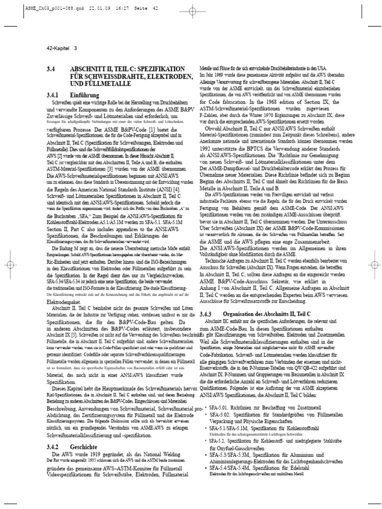 ASME Abschnitt II | PDF