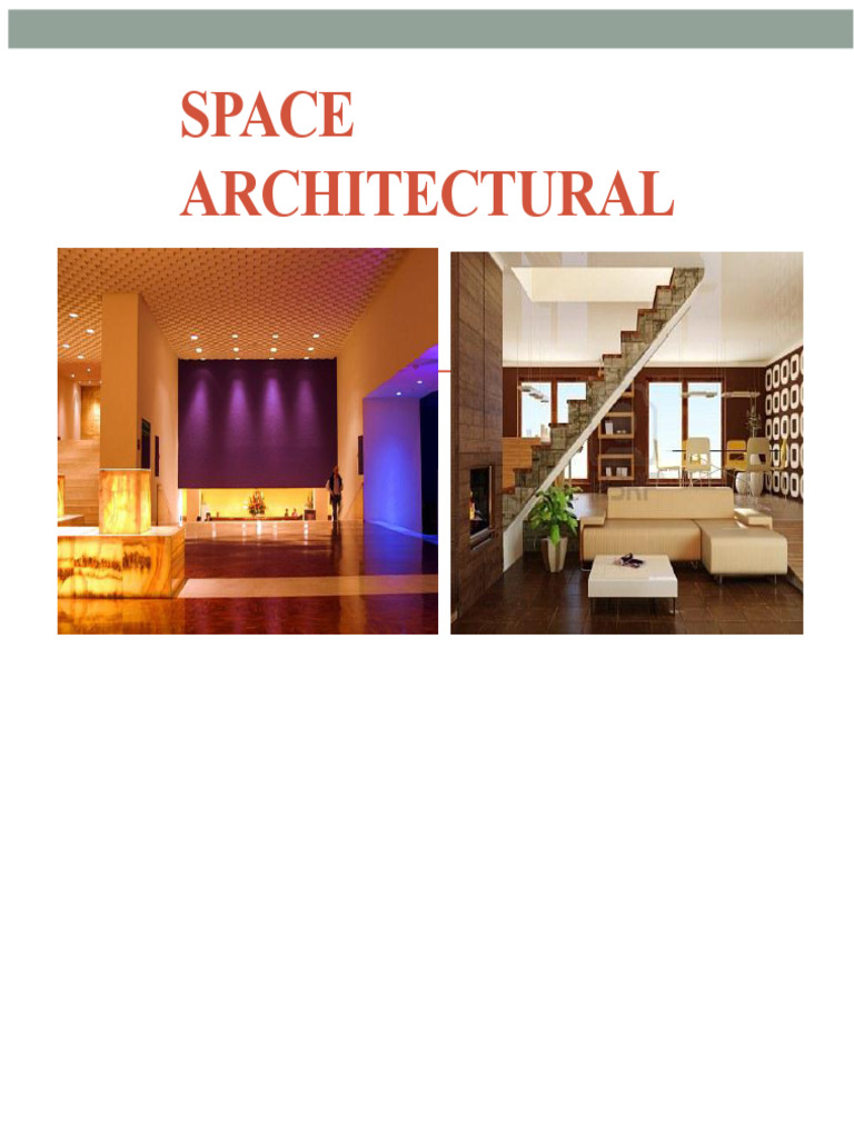 Architectural Space | PDF | Space
