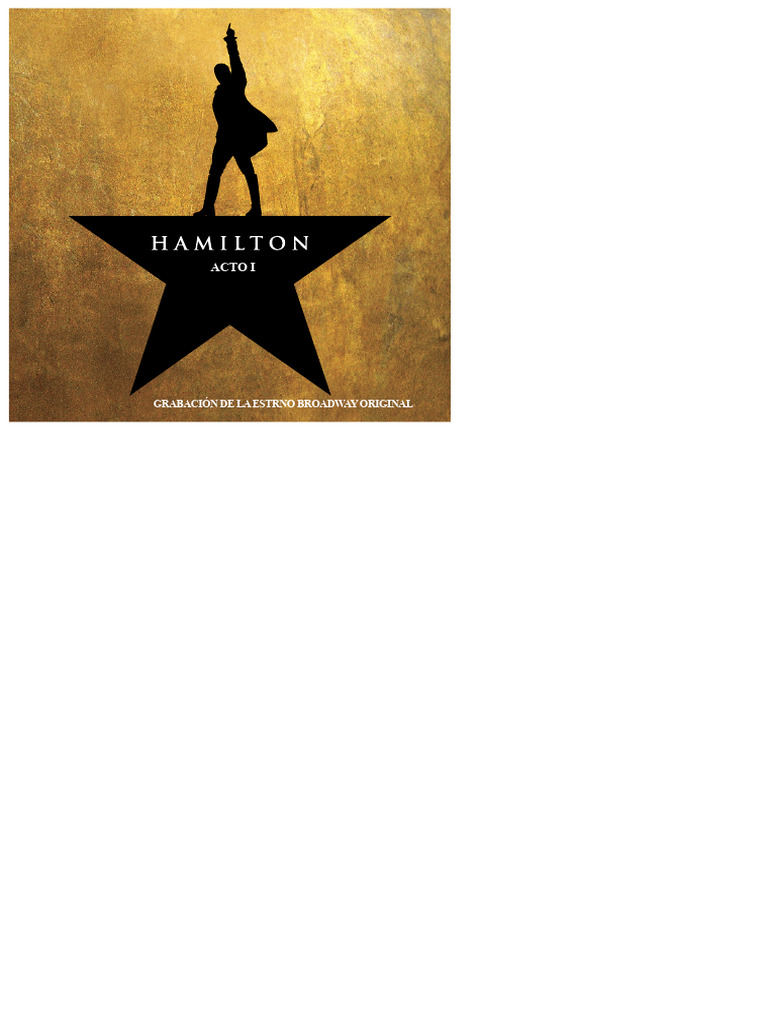 Hamilton (Grabación Original Del Reparto de Broadway) - Libreto Del ...