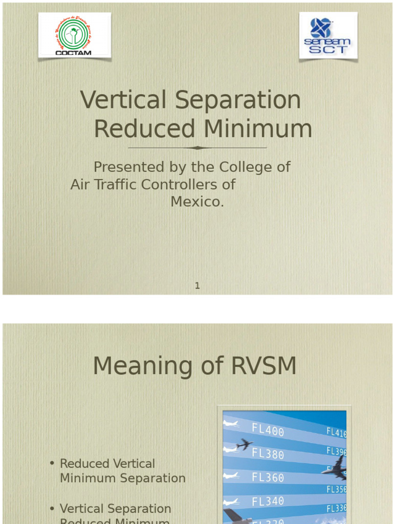 RVSM Presentation.pptx | PDF | Aeronautics | Aircraft