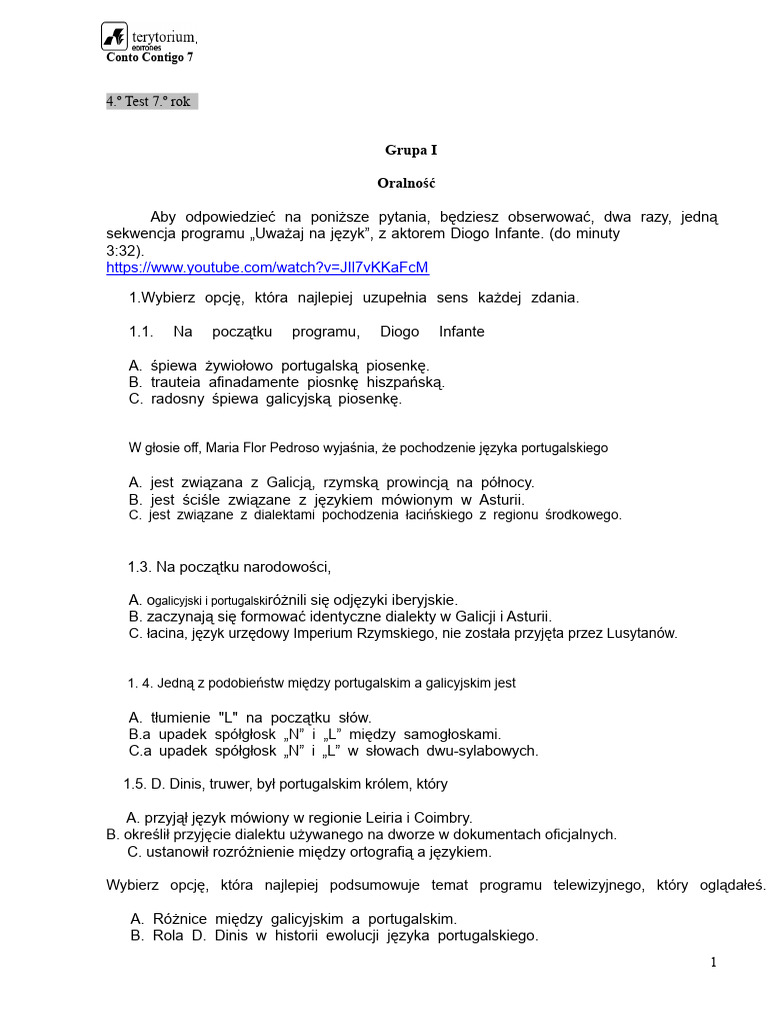 Ae CC7 4test 7 Rok Mar 2019 | PDF