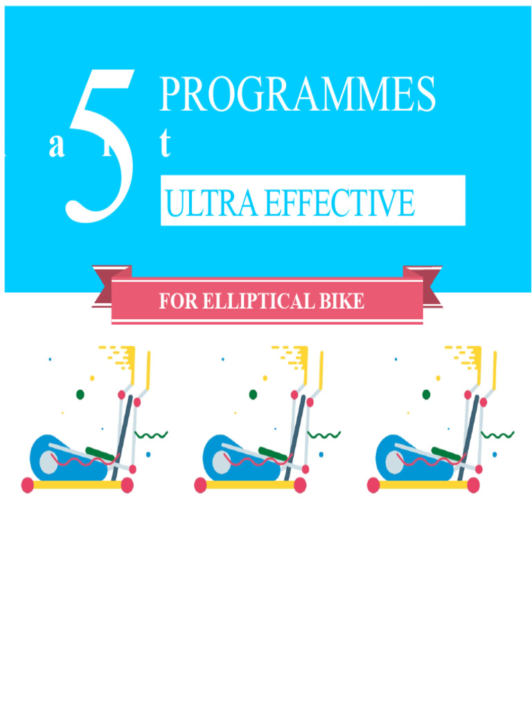 Effective Elliptical Bike Workouts | PDF