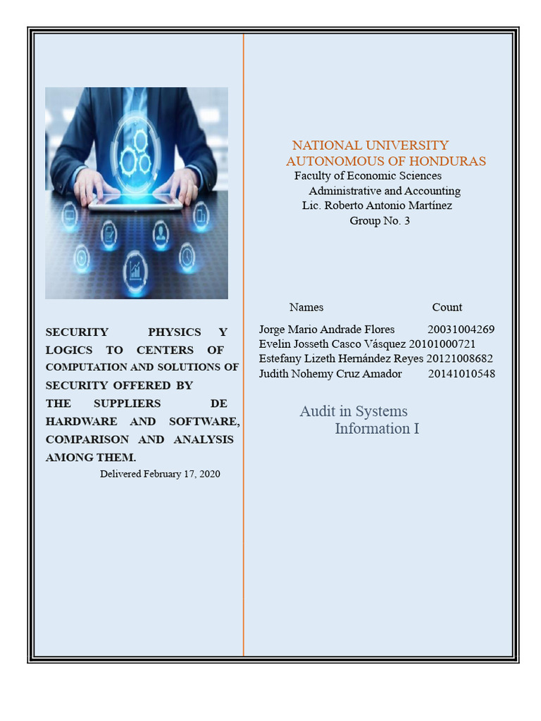 Physical and Logical Security Report | PDF | Computer Security | Security
