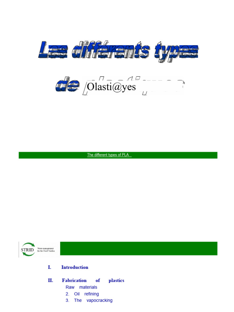 Course - Plastic materials | PDF | Plastic | Ethylene