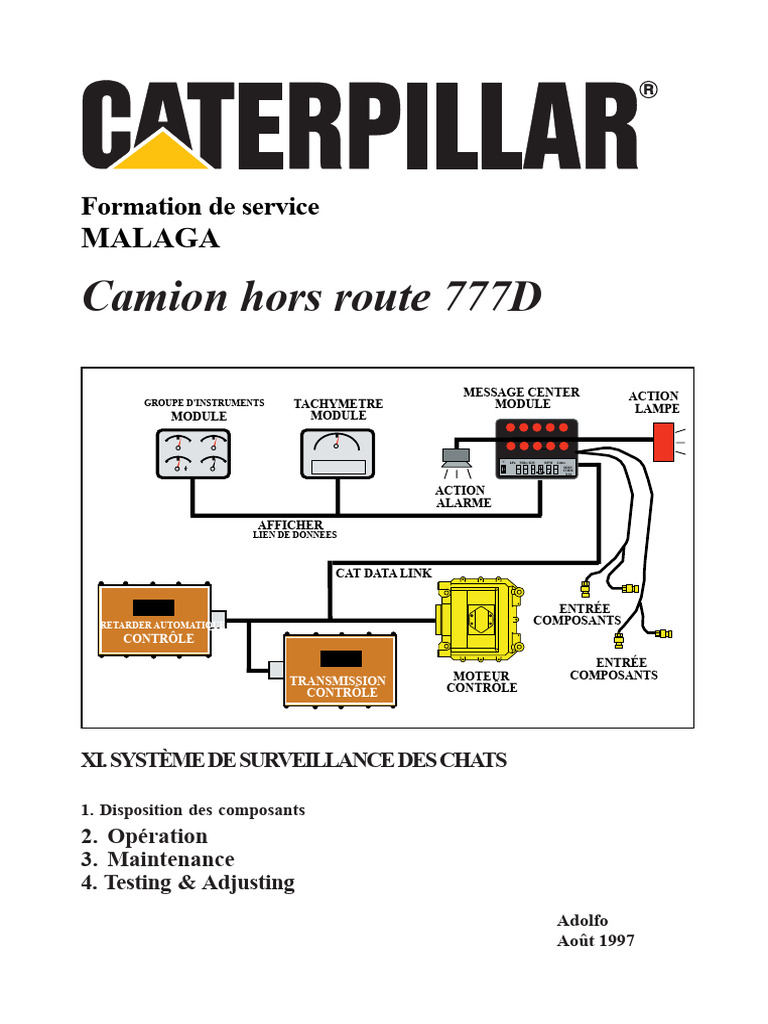 Système de Surveillance Camion 777D | PDF | Frein | Technologie des ...
