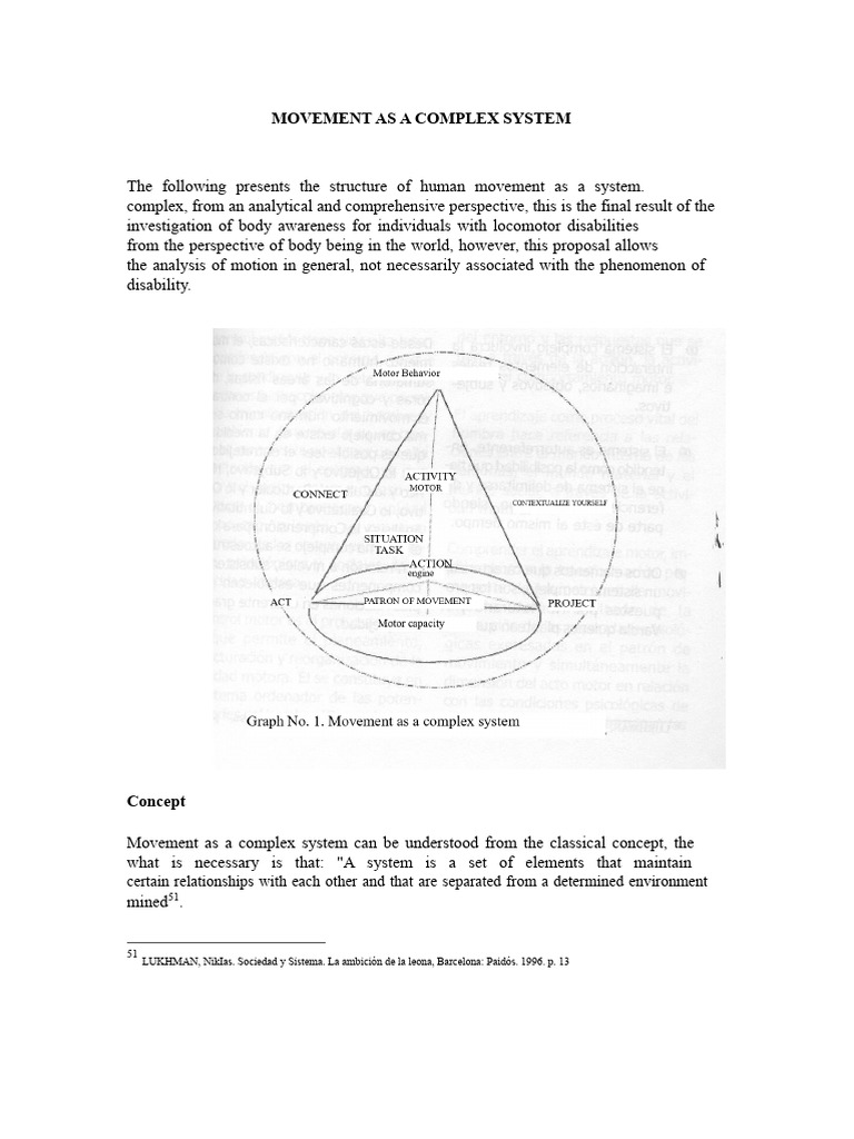 Understanding Human Movement Systems | PDF | System | Motor Control