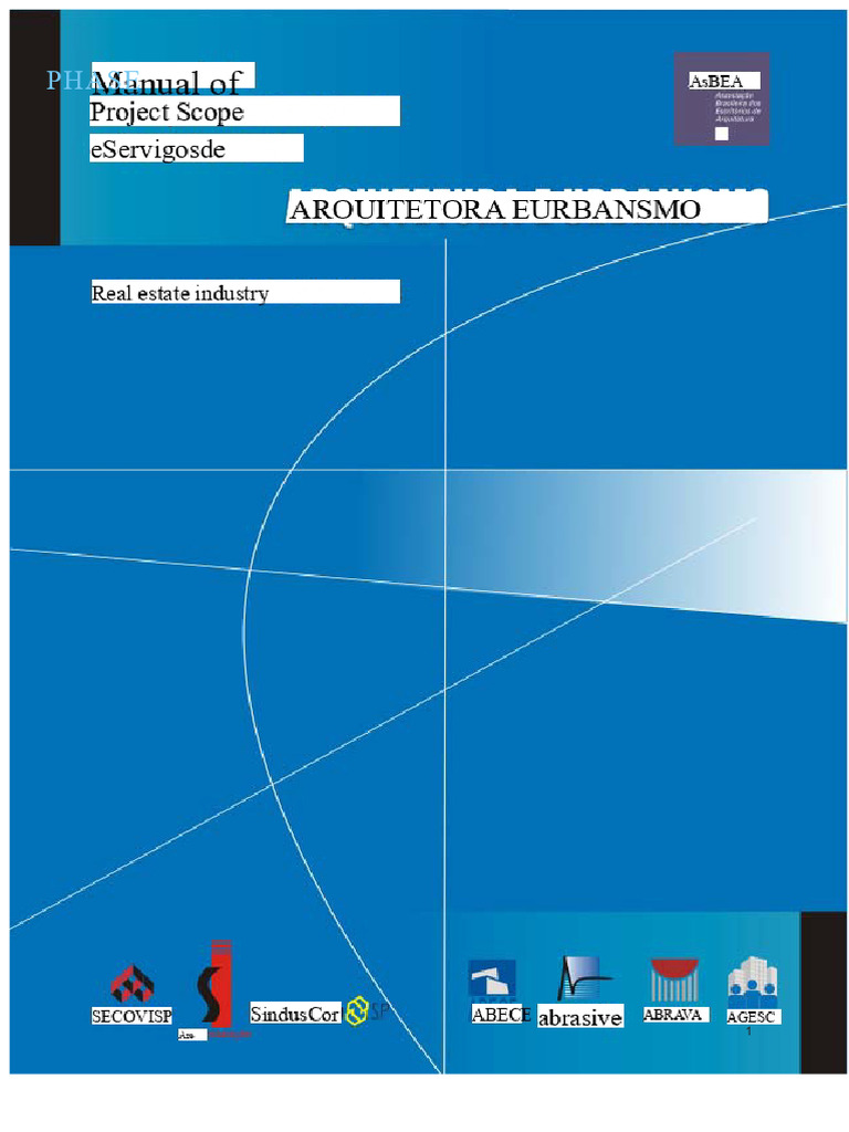 Manual of Scope For Architecture and Urbanism Projects and Services ...