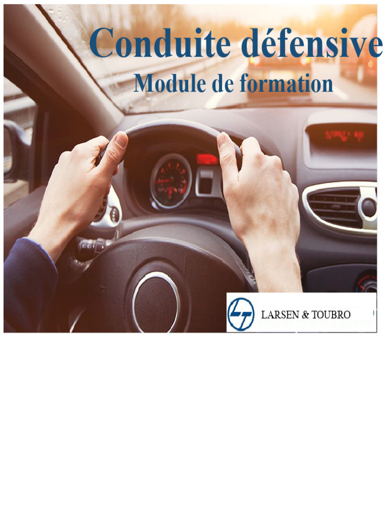 Formation en conduite défensive efficace | PDF | Véhicules | Conduite ...
