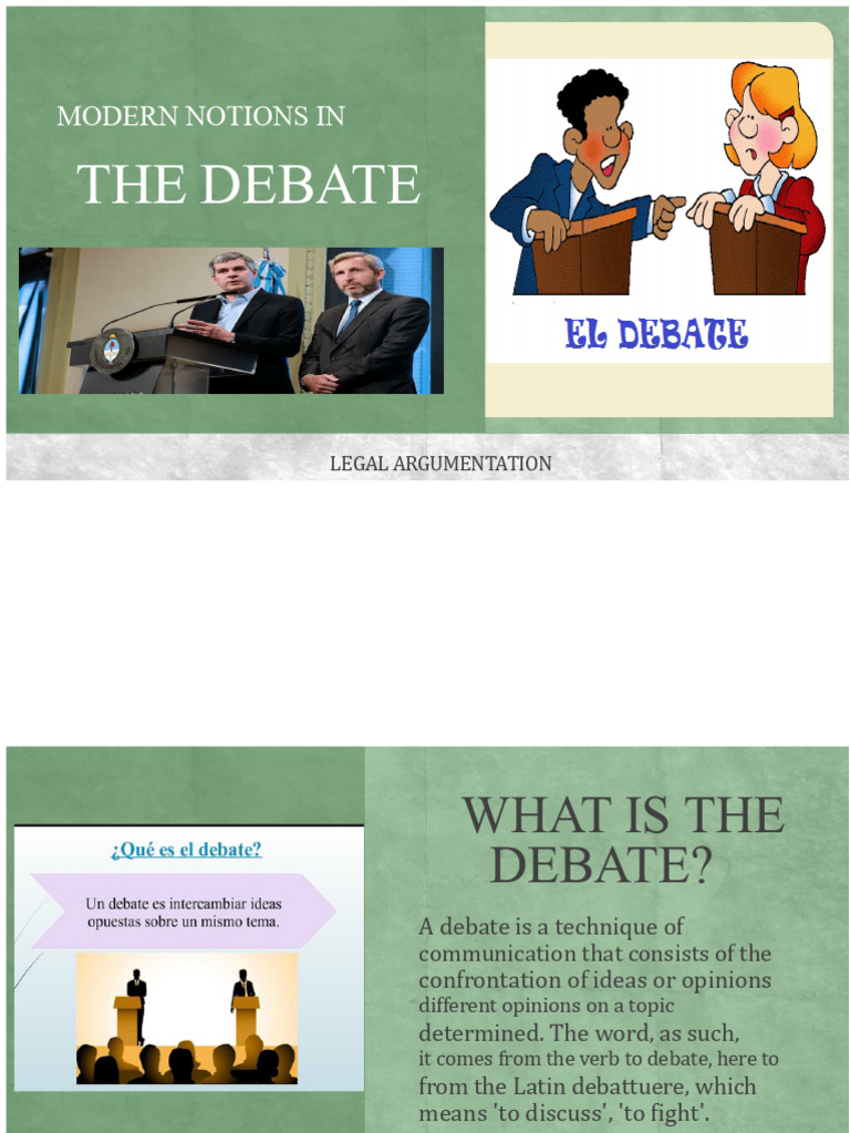 Legal Argumentation in Modern Debates | PDF | Argument | Cognition