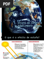 Aquecimento Global e Efeito de Estufa