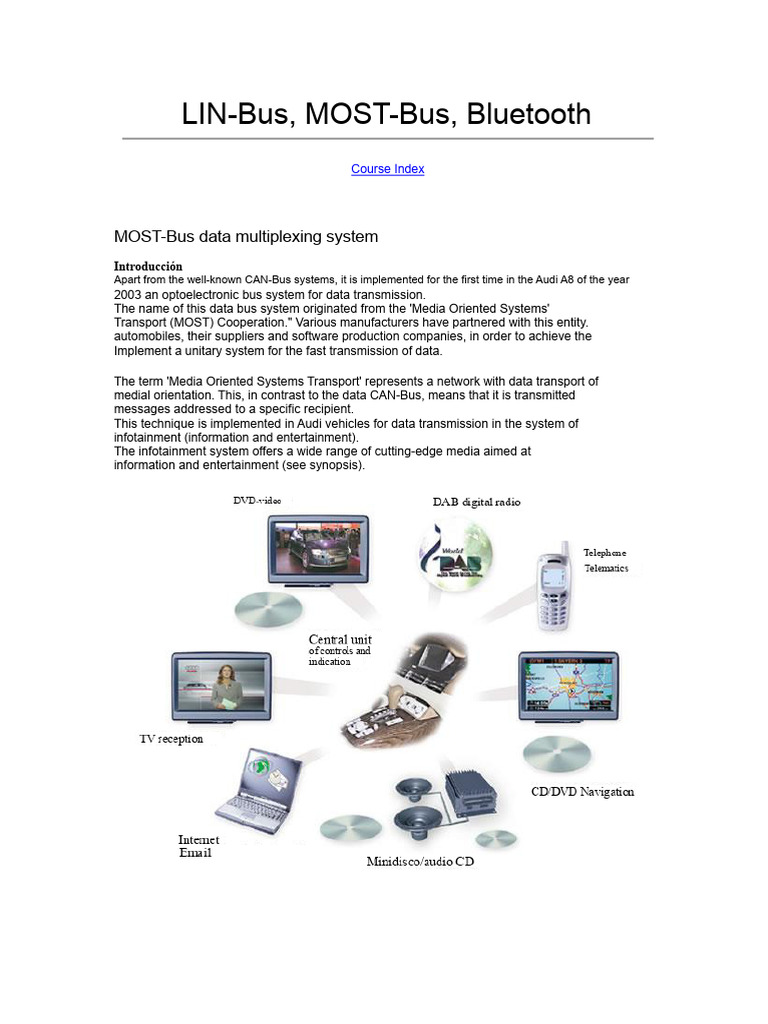 Understanding MOST-Bus Data Transmission | PDF | Decibel | Radio