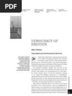 Paul Virilio - Democracy of Emotion