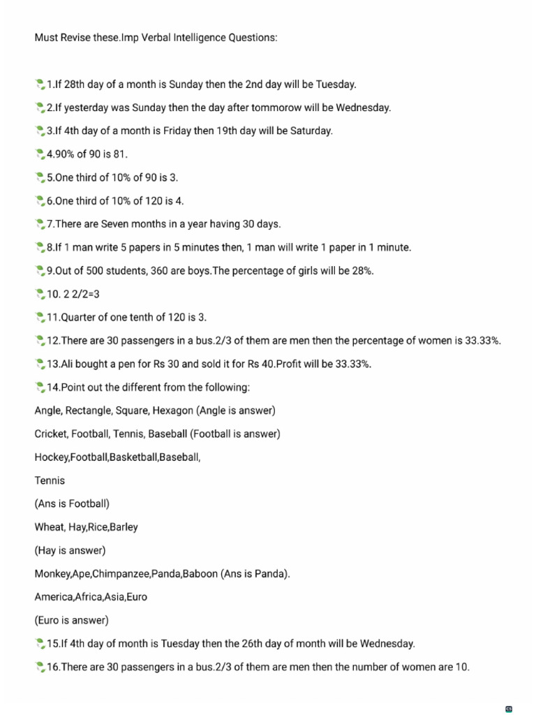 Imp Verbal Pattern | PDF