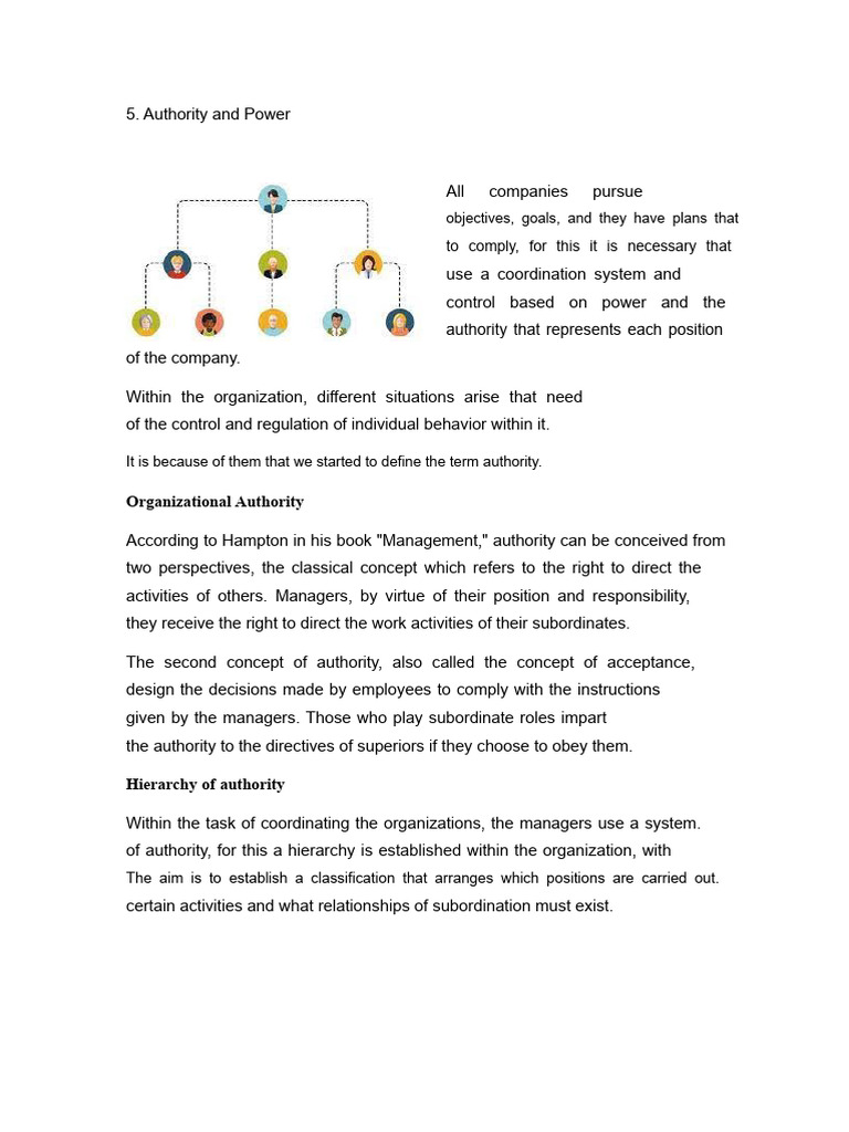 Authority and Power | PDF | Power (Social And Political ...