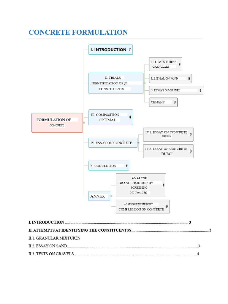CONCRETE FORMULATION | PDF | Concrete | Density