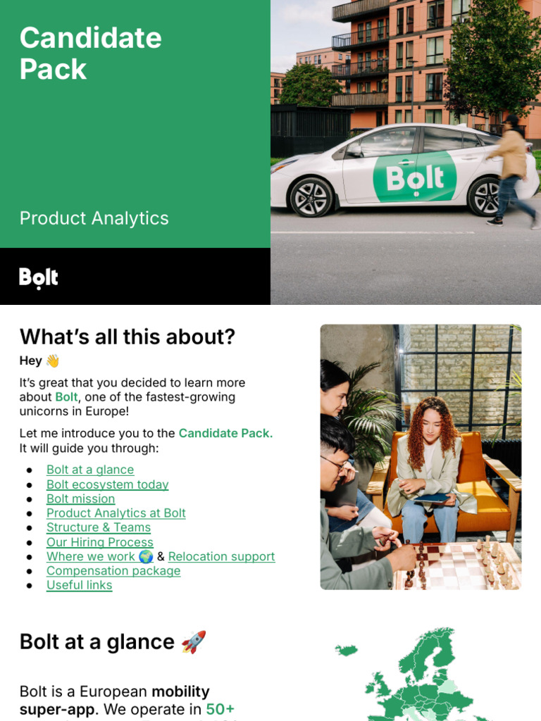 Product Analytics Overview at Bolt | PDF | Analytics