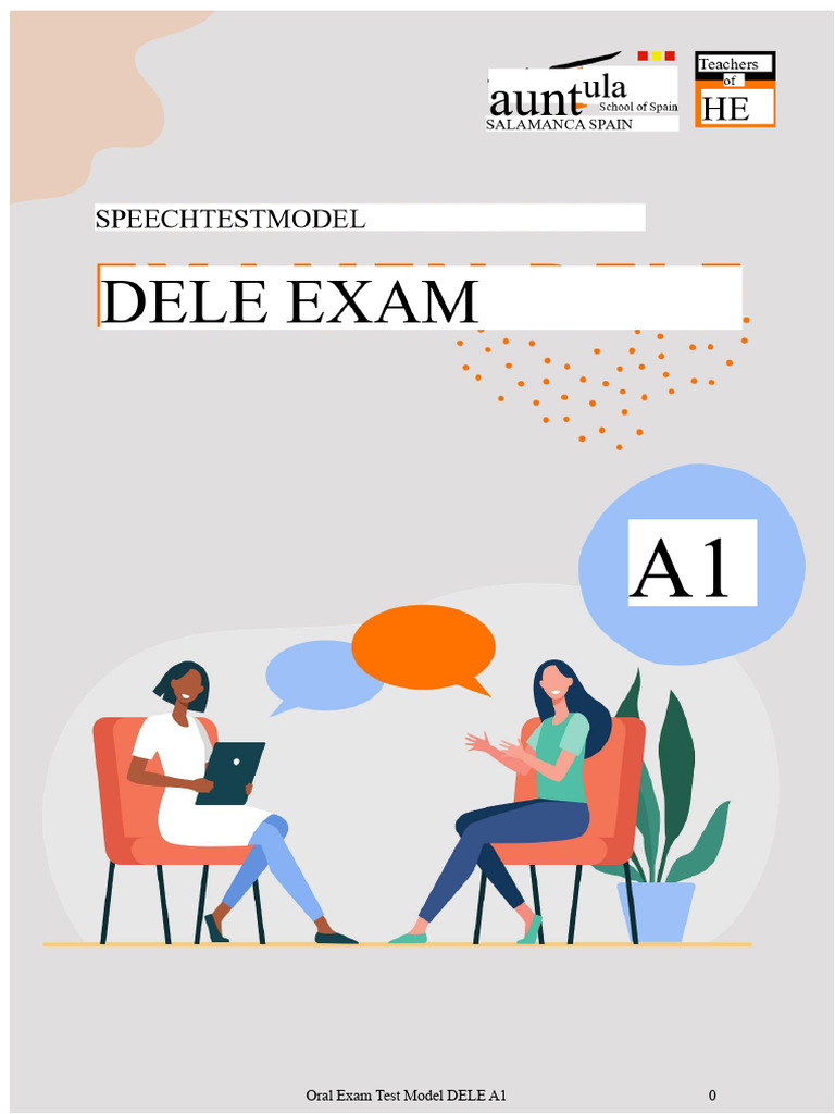 DELE A1 Oral Exam Test Model | PDF | Qualifications
