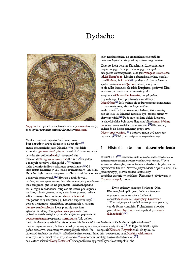 Didache PDF | PDF