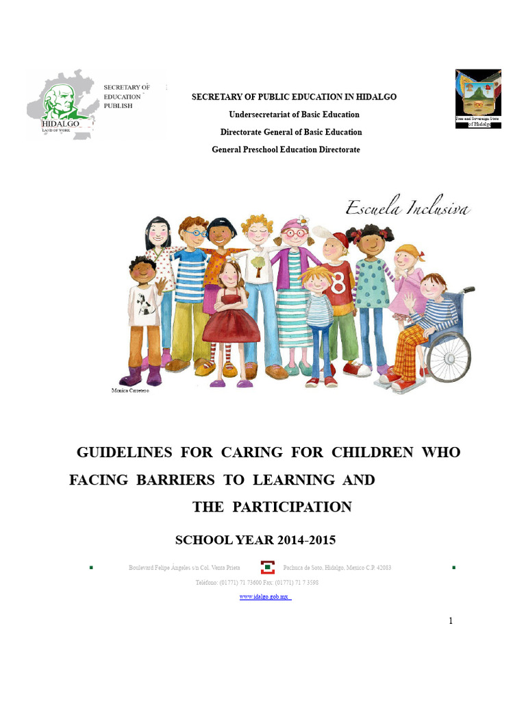Guidelines for Inclusive Preschool Education | PDF | Inclusion ...