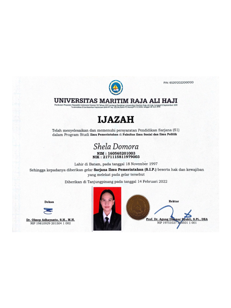 Universitas Maritim Raja Ali Haji-1-2 | PDF