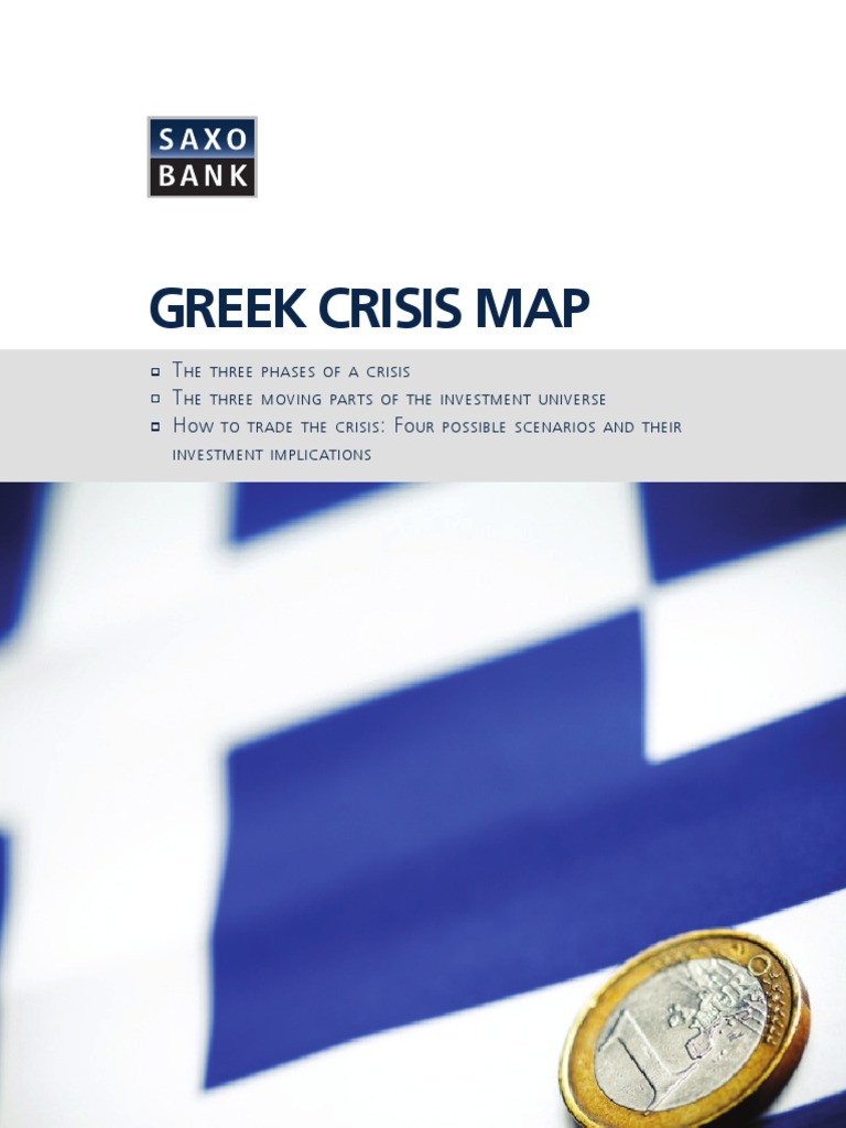 Greek Crisis Map: 4 Scenarios | PDF | Greek Government Debt Crisis | Euro