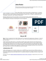 Aadhaar Authentication Basics