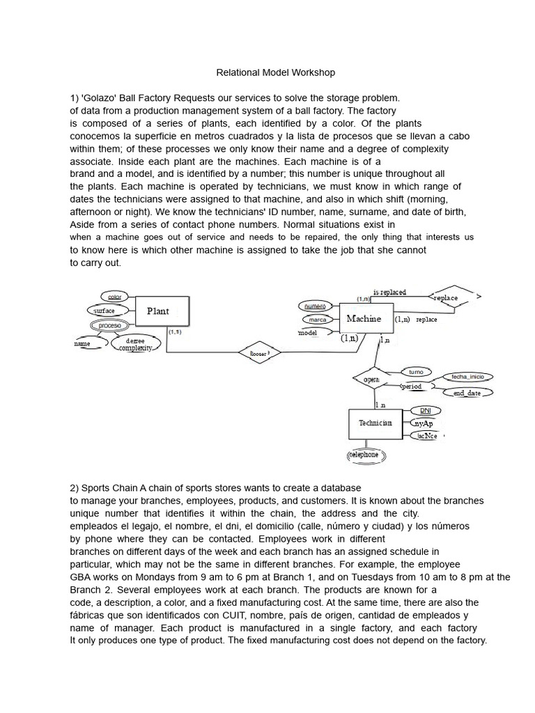 Relational Database Models for Industries | PDF