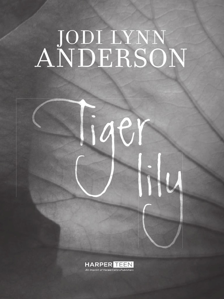 Tiger Lily by Jodi Lynn Anderson Excerpt (Ch1-8) | PDF | Peter Pan |  Neverland