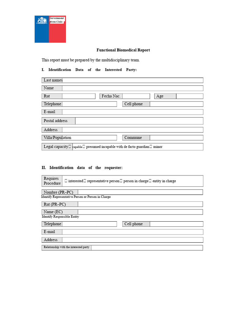 Comprehensive Biomedical Report Template | PDF | Medical Diagnosis ...