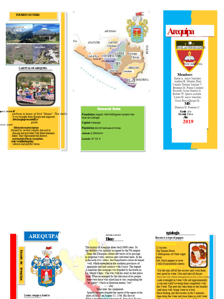 Triptych of ArequipaHK | PDF