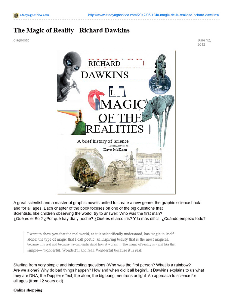 The Magic of Reality by Richard Dawkins | PDF