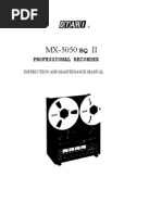 Download MX5050 BQII by Bobert Hinton SN96965171 doc pdf
