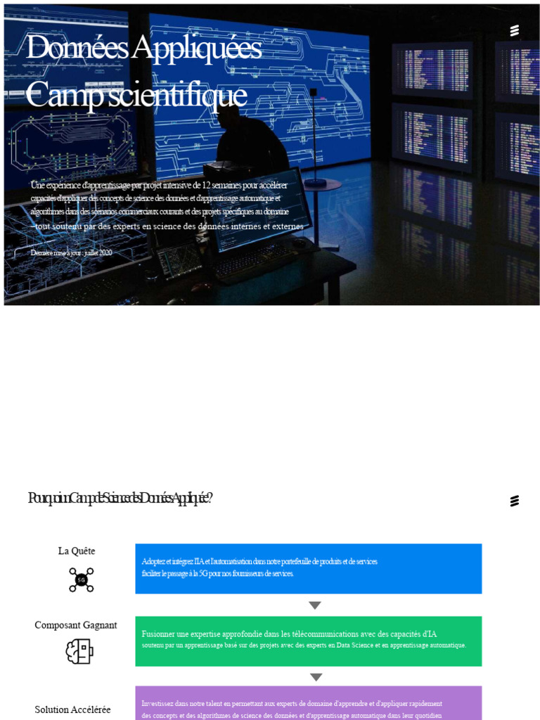 Camp de Science des Données Appliquée | PDF | Apprentissage automatique ...