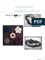 23 Strand Crochet Headband Pattern